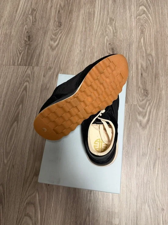 ANTONIO MELANI Black Sneakers with Cream Laces - Picture 3 of 4